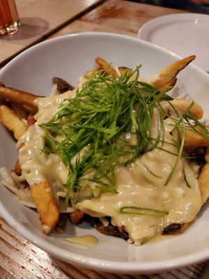 The best poutine in the world!!!!! #Veganuary at MeeT in Gastown in Vancouver