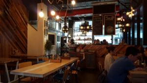 interior  at MeeT in Gastown in Vancouver