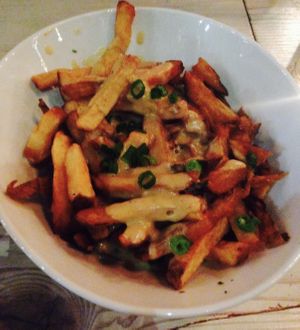 Canadian poutine   at MeeT in Gastown in Vancouver