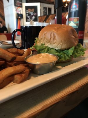The Meet Burger  at MeeT in Gastown in Vancouver