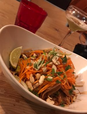 Noodle-y Thai. The Classic cocktail    at MeeT in Gastown in Vancouver