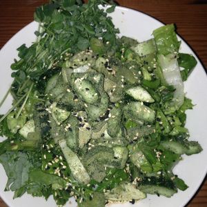 Supergreen salad (the name says it all) at MeeT in Gastown in Vancouver