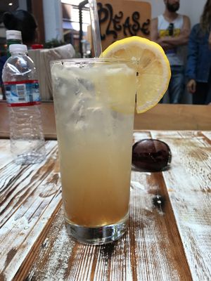 lavender lemonade gin at MeeT in Gastown in Vancouver