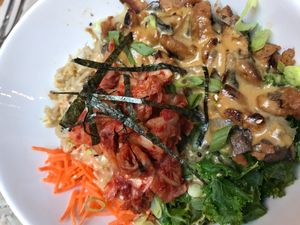 Seoul bowl at MeeT in Gastown in Vancouver