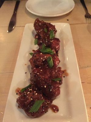 Cauliflower Wings at MeeT in Gastown in Vancouver