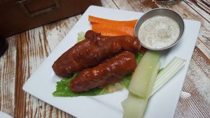 Chikin things at MeeT in Gastown in Vancouver