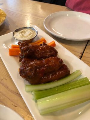 BBQ “wings”  at MeeT in Gastown in Vancouver