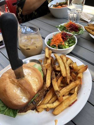 The Meet Burger at MeeT in Gastown in Vancouver