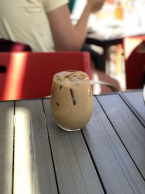 Salted Caramel Cold Brew at MeeT in Gastown in Vancouver