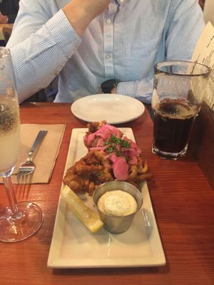 Calamari  at MeeT in Gastown in Vancouver