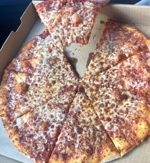 Vegetarian/cheese pizza... at The Kitchen Factory in Cincinnati