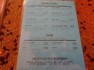 Menu 2 at The Kitchen Factory in Cincinnati