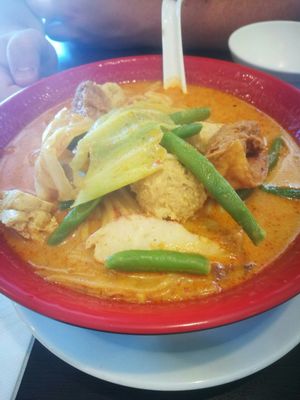 Laksa at Formosa Vegetarian Eating House in Kardinya