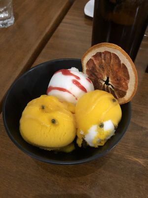 Sorbet  at The Elphinstone Hotel in Elphinstone