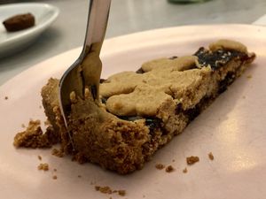 linzer cake at Cafe Glück in Fulda