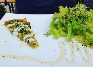 quiche at Timo Franke - Vegan Cuisine in Buehl