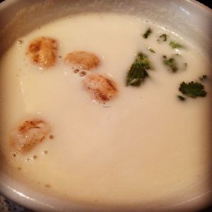 coconut soup at L'Thai Organic Restaurant - East in Tucker