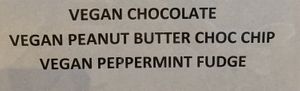 Vegan flavours at Billy Van Creamy in Fitzroy North