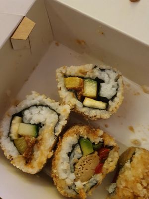 Sushi.. at Holigans in Vilnius