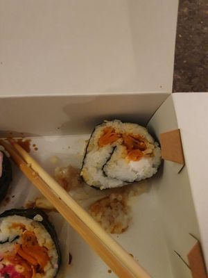 Sushi.. at Holigans in Vilnius