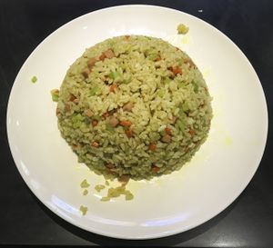 Taiwan Curry Stir-fry Rice at Super Vegan - Huang Pu District in Shanghai