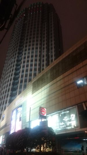 Trailblazing Pic#4-4: For those from outside, the lower right in the pic is the Exit 2, with the entrance of parking lot to its immediate right, on the main street. at Super Vegan - Huang Pu District in Shanghai