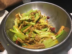 Cauliflower based dish at Super Vegan - Huang Pu District in Shanghai
