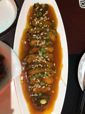 Sweet and sour fish at Super Vegan - Huang Pu District in Shanghai