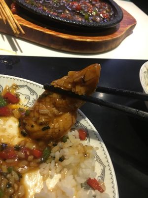 Vegan prawn  at Super Vegan - Huang Pu District in Shanghai