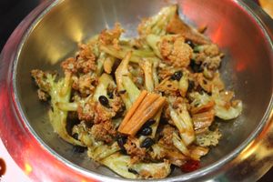 Cauliflower at Super Vegan - Huang Pu District in Shanghai