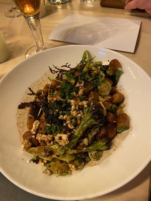 Gnocchi   at Cafe De Ceuvel in Amsterdam