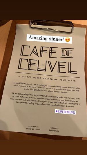   at Cafe De Ceuvel in Amsterdam