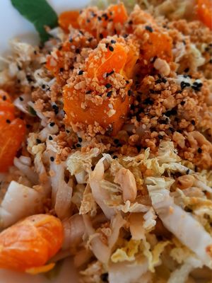 Salad at Cafe De Ceuvel in Amsterdam