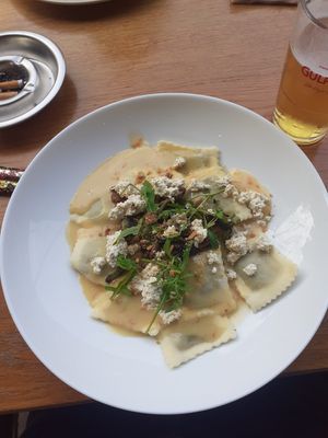 Ricotta at Cafe De Ceuvel in Amsterdam