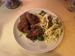 Krokante bloemkool  at Cafe De Ceuvel in Amsterdam