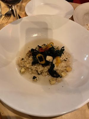 Spicy risotto   at Cafe De Ceuvel in Amsterdam