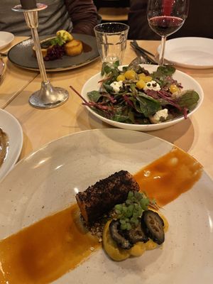 Winter carrot  at Cafe De Ceuvel in Amsterdam