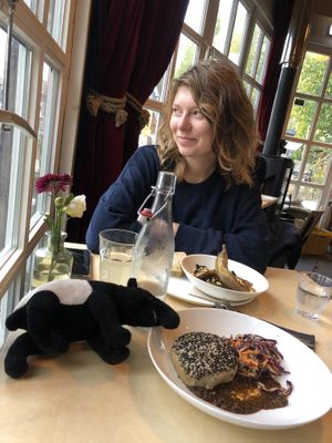   at Cafe De Ceuvel in Amsterdam