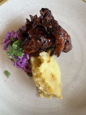 Crispy mushroom  at Cafe De Ceuvel in Amsterdam