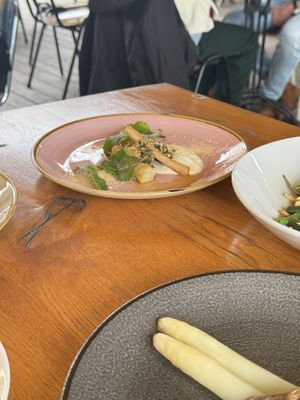 Roasted salsify  at Cafe De Ceuvel in Amsterdam