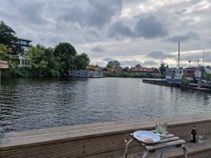 Was a ginger tart at Cafe De Ceuvel in Amsterdam