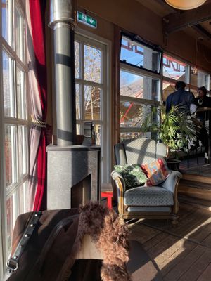   at Cafe De Ceuvel in Amsterdam