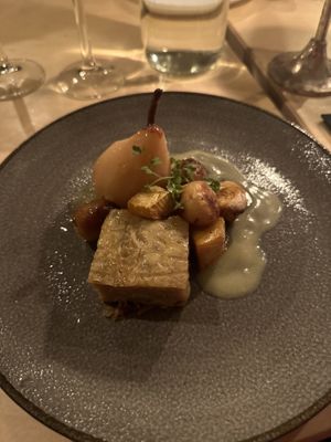 Sauerkraut Mille-feuilles 🍐  at Cafe De Ceuvel in Amsterdam