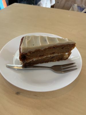  Carrot cake    at Cafe De Ceuvel in Amsterdam
