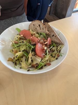 Spitskool salade   at Cafe De Ceuvel in Amsterdam