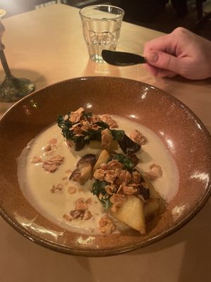 Gnocchi   at Cafe De Ceuvel in Amsterdam