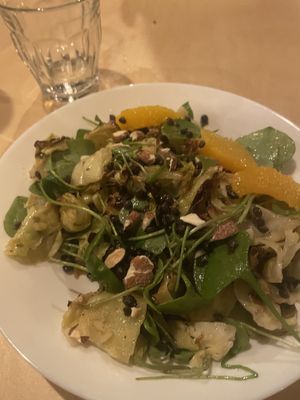 Pointed cabbage salad   at Cafe De Ceuvel in Amsterdam