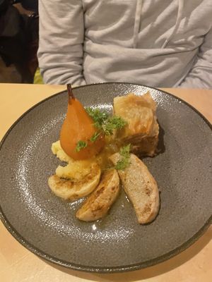 Sauerkraut mille feuille  at Cafe De Ceuvel in Amsterdam