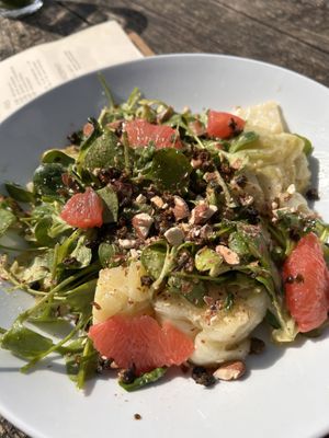 Spitskoolsalade  at Cafe De Ceuvel in Amsterdam