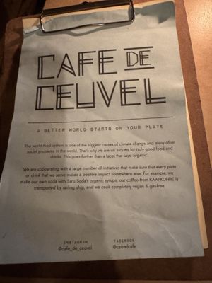   at Cafe De Ceuvel in Amsterdam